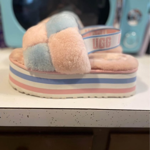 Uggs disco checkered slide - Picture 1 of 4